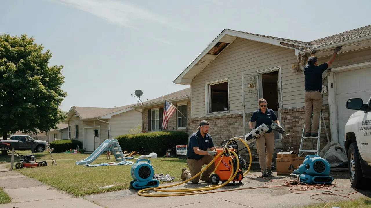 Water Damage Restoration in Spalding, MI near me